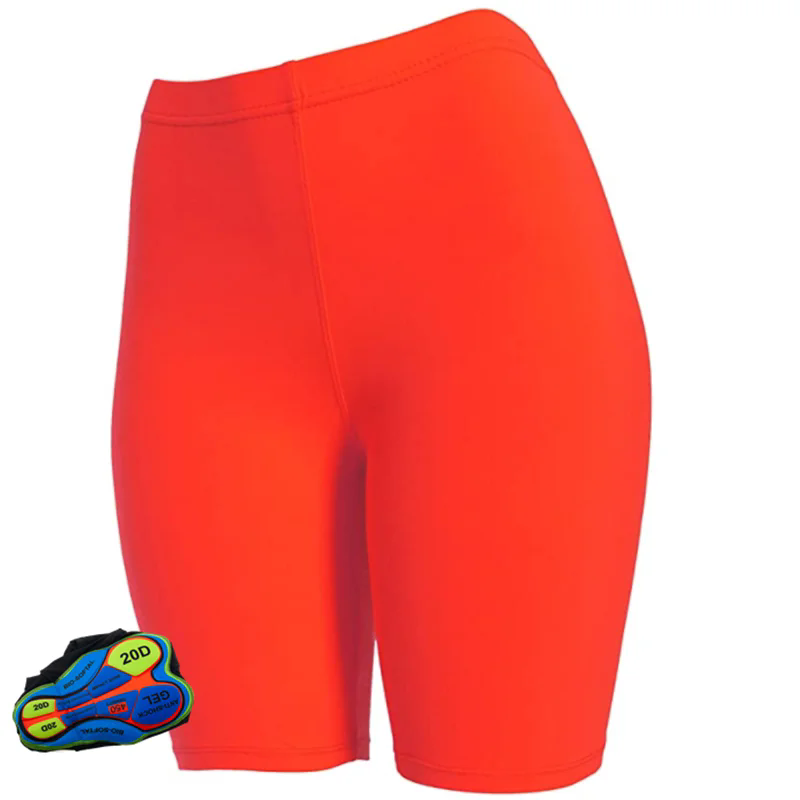 Mountain Biking Shorts Women - Pro Team 20D Gel Padded Cycling
