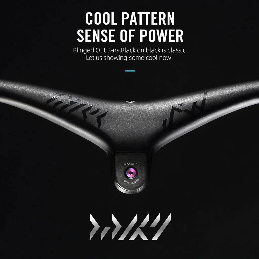 Mountain Biking Xc - 2024 RYET Mtb Handlebars And Stem