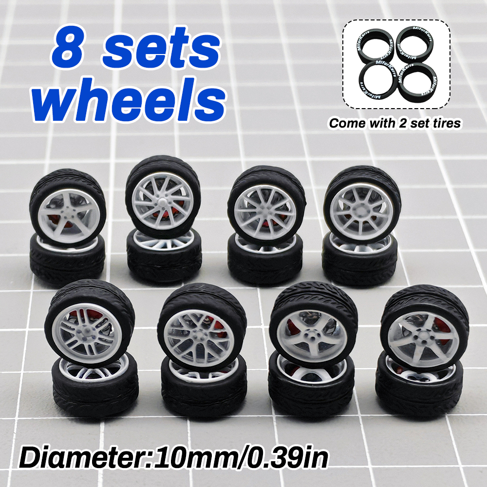 Tire Insert Foam - 1/64 Model Car Wheels Tires 8