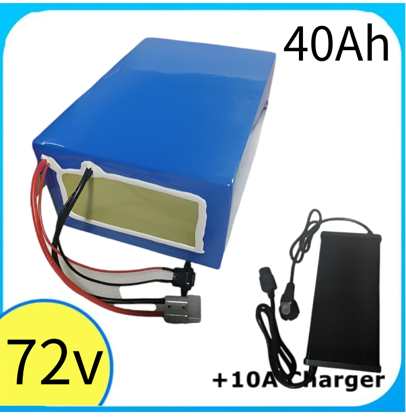 Mountain Biking App - 72V 40Ah Lithium-Ion Battery for Electric