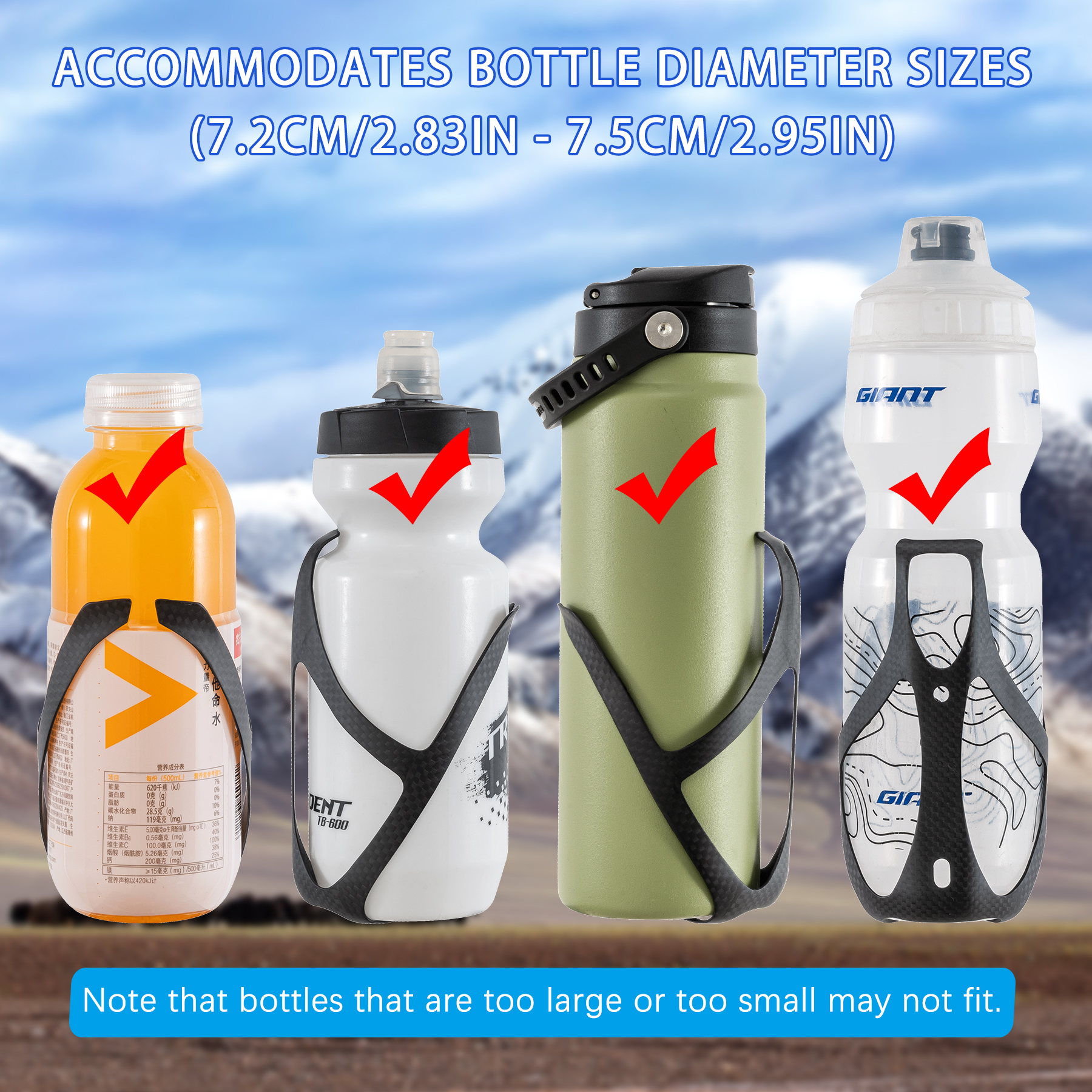 HUALONG No Logo 3K Carbon Fibe – Mountain Biking Water Bottle Bewertung und Preis