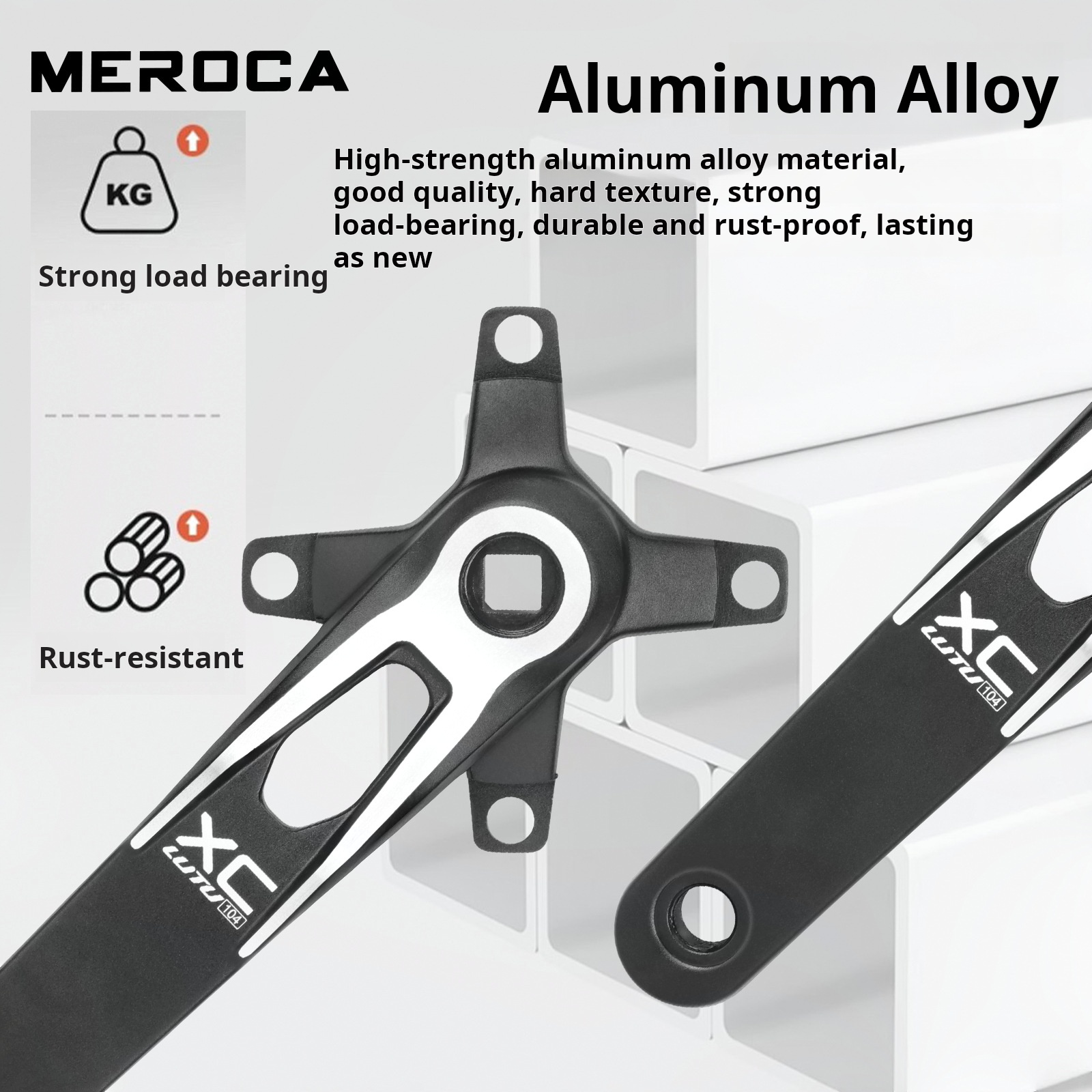 MEROCA Bicycle Crankset 104BCD – Mountain Biking Xc Bewertung und Preis