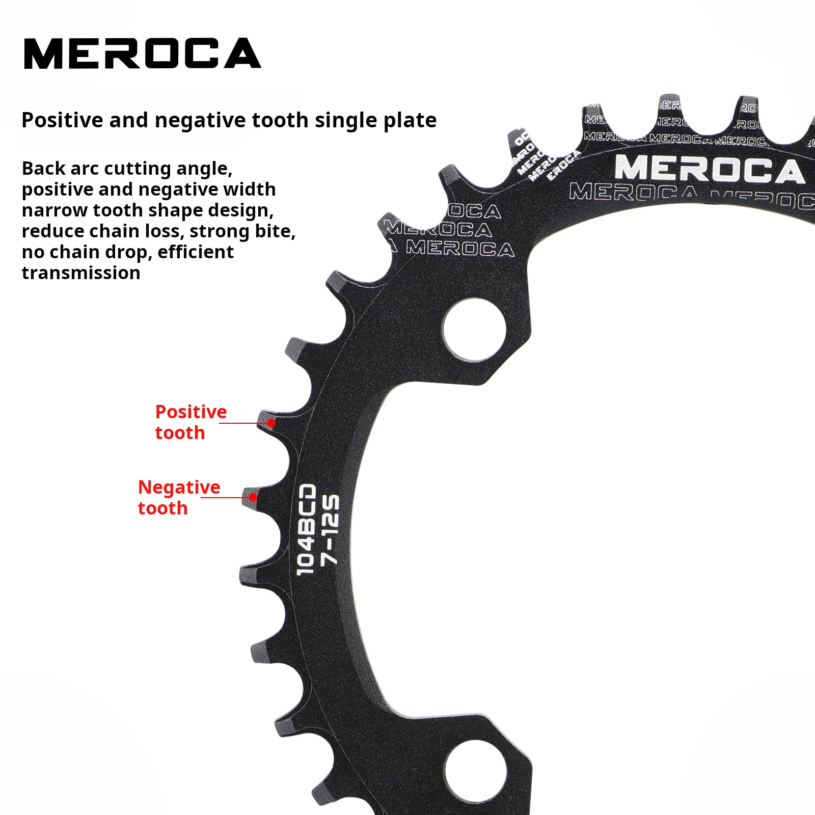 MEROCA Bicycle Crankset 104BCD – Mountain Biking Xc Bewertung und Preis