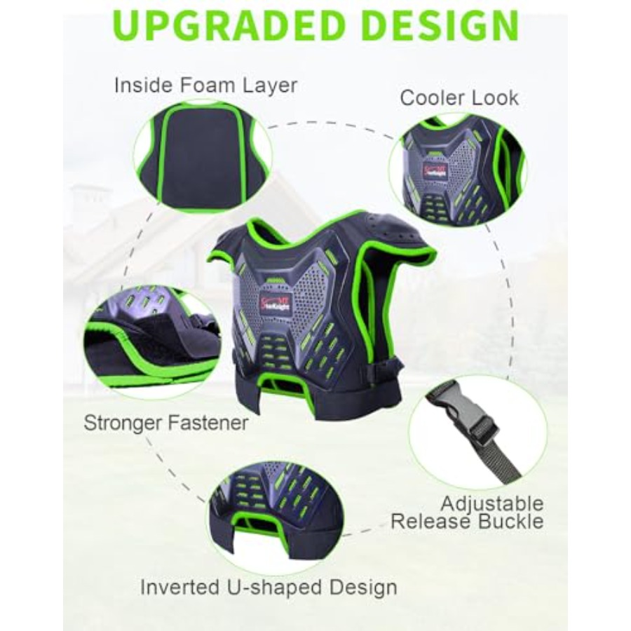 Dirt Bike Gear - Youth Motorcy – Mountain Biking Chest Protector Bewertung und Preis