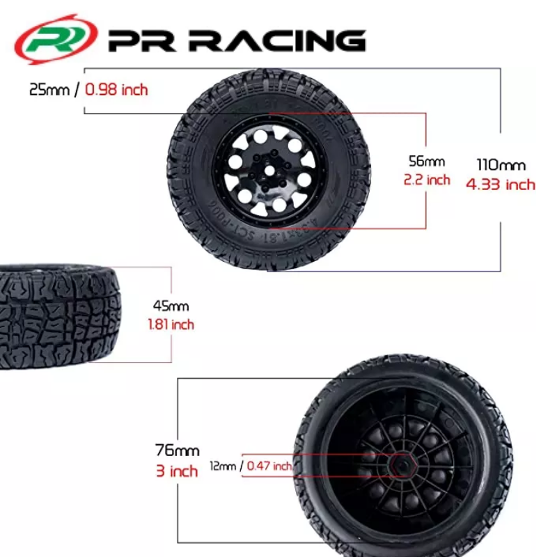 2Pcs PR Racing SCT-P006 1/10 S – Tire Insert Foam Bewertung und Preis