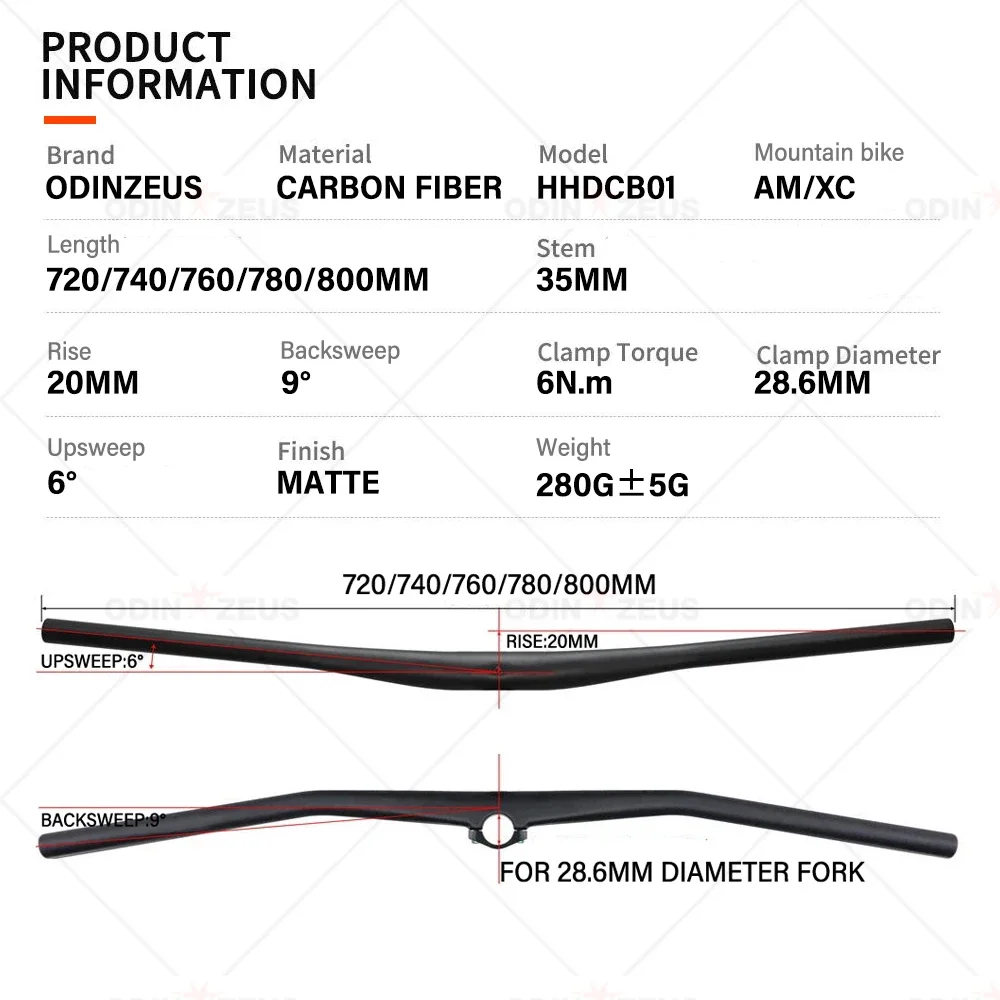 ODINZEUS-Carbon Fiber Mountain – Mountain Biking Xc Bewertung und Preis
