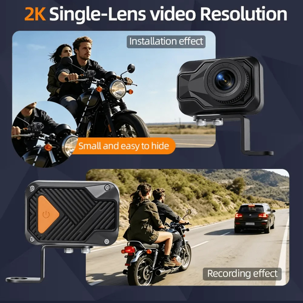 Motorcycle DVR 2K HD WiFi & AP – Mountain Biking App Bewertung und Preis