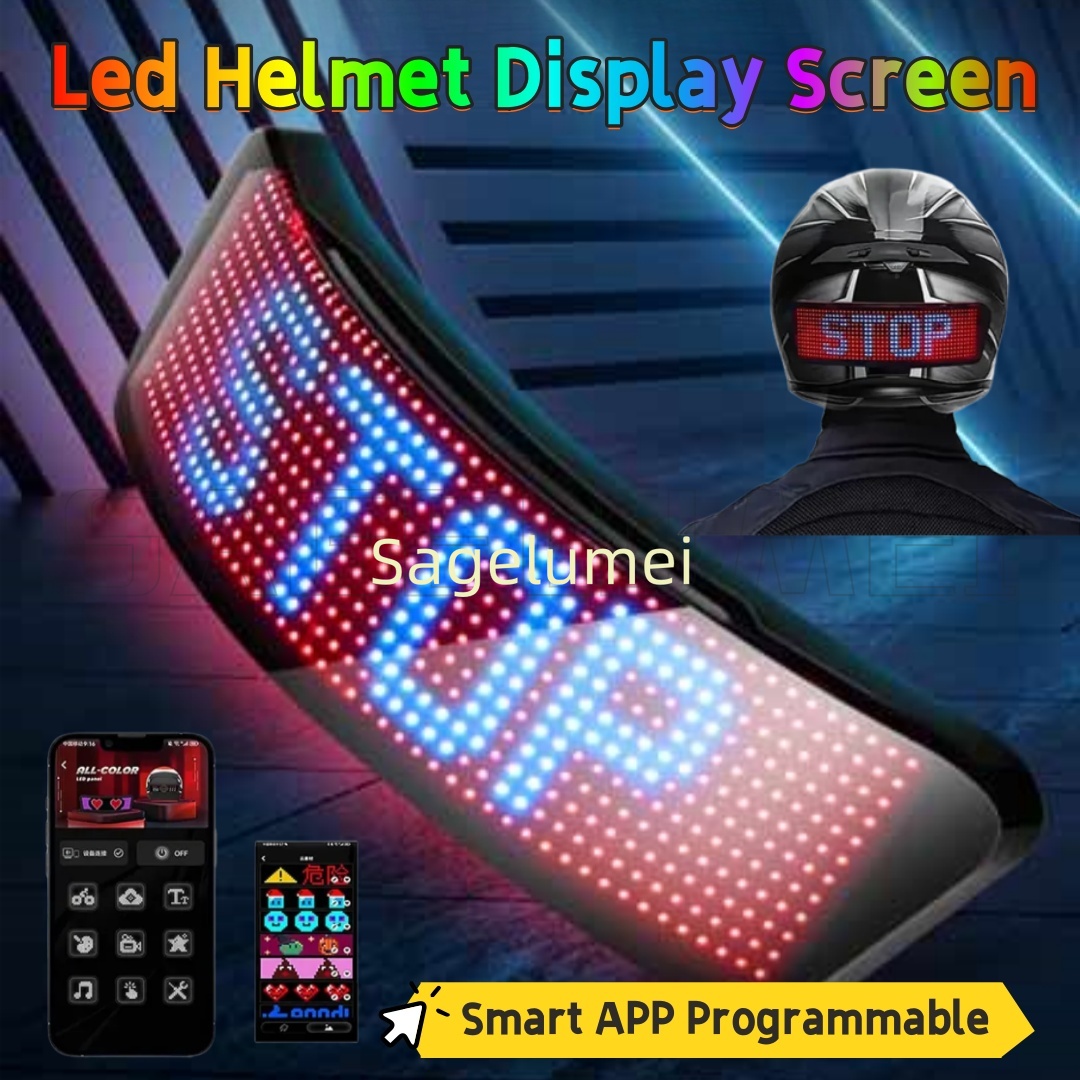 LED screen display for helmets – Mountain Biking App Bewertung und Preis