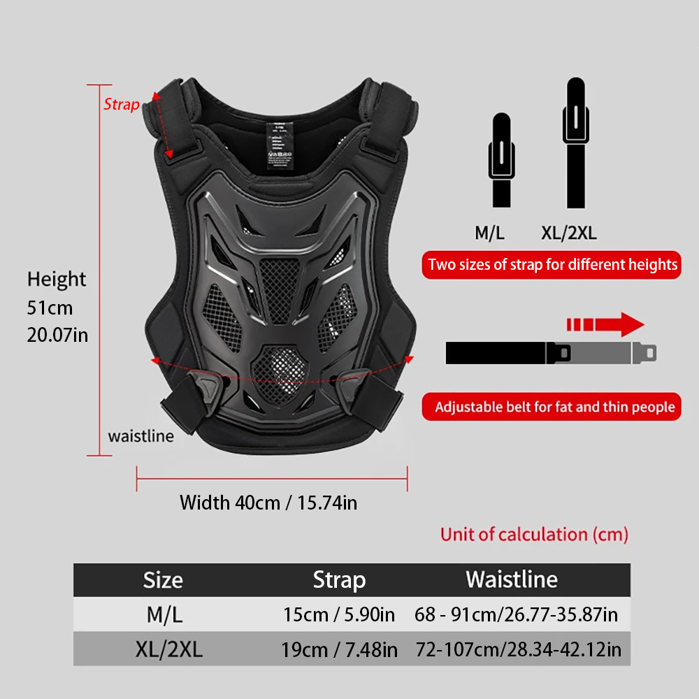 All Season Motocross Armor Ves – Mountain Biking Chest Protector Bewertung und Preis