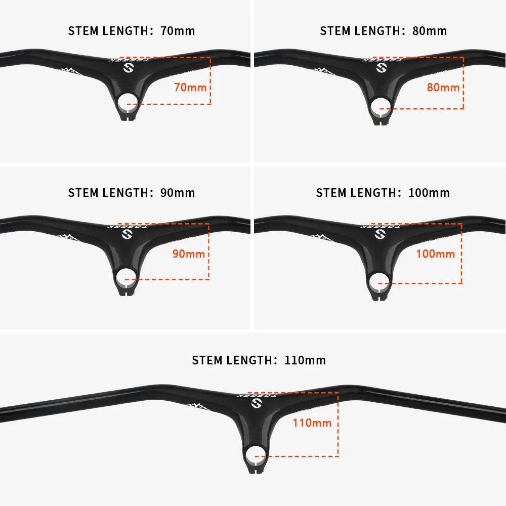 TOSEEK T800 Carbon Handlebars  – Mountain Biking Xc Bewertung und Preis