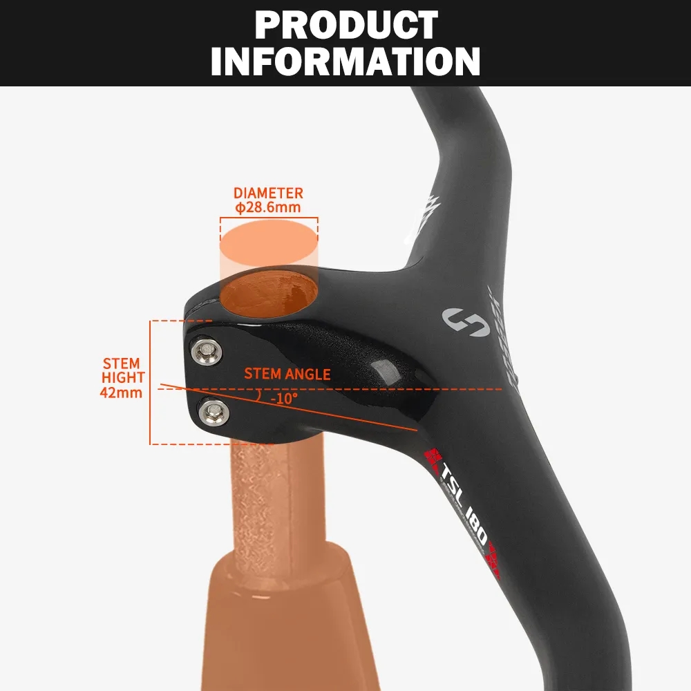 TOSEEK T800 Carbon Handlebars  – Mountain Biking Xc Bewertung und Preis