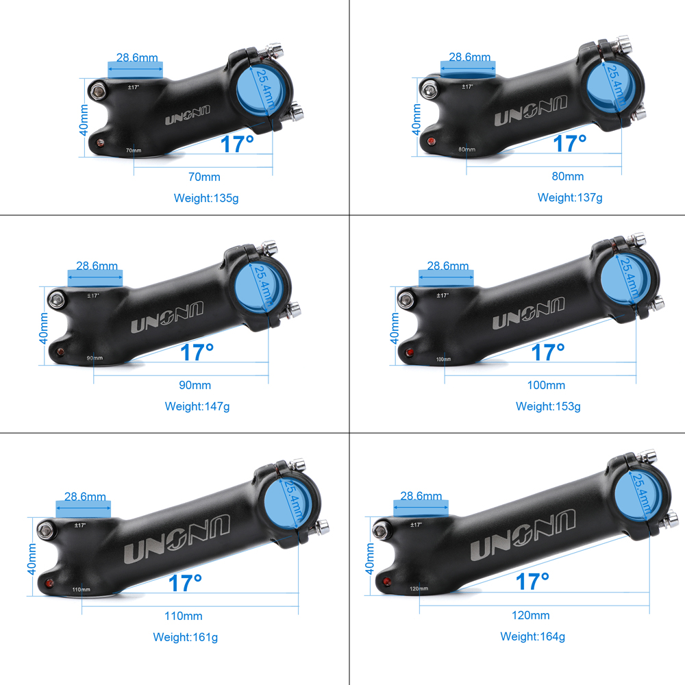 UNO 25.4mm Stem Mtb Bicycle Ha – Handlebar Riser Stem Bewertung und Preis