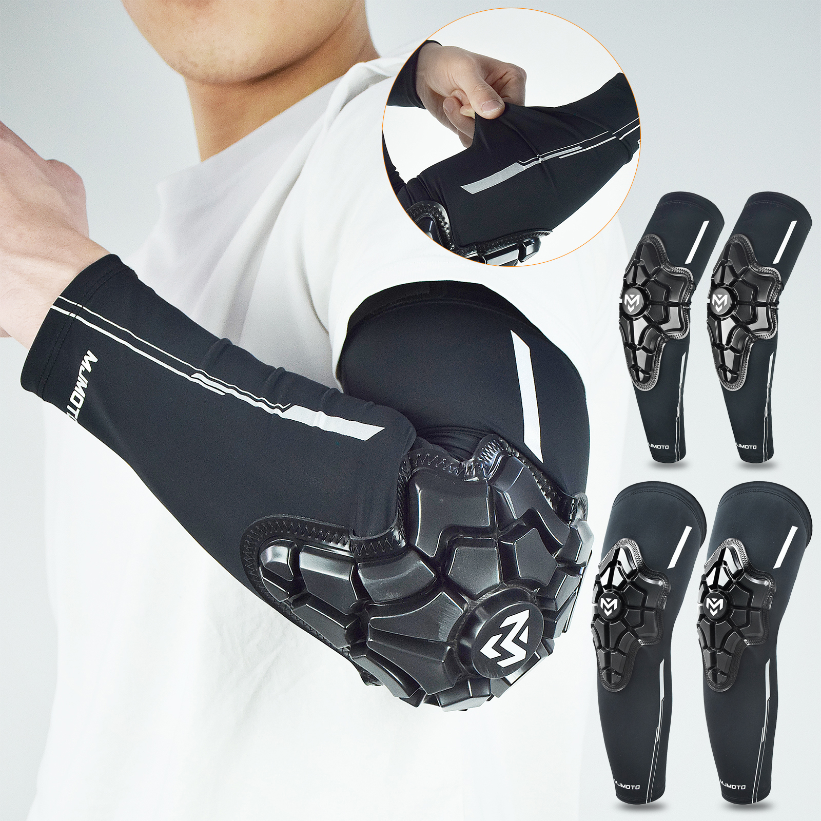Summer Ice Silk Motocross Elbo – Mountain Biking Knee Pads Bewertung und Preis