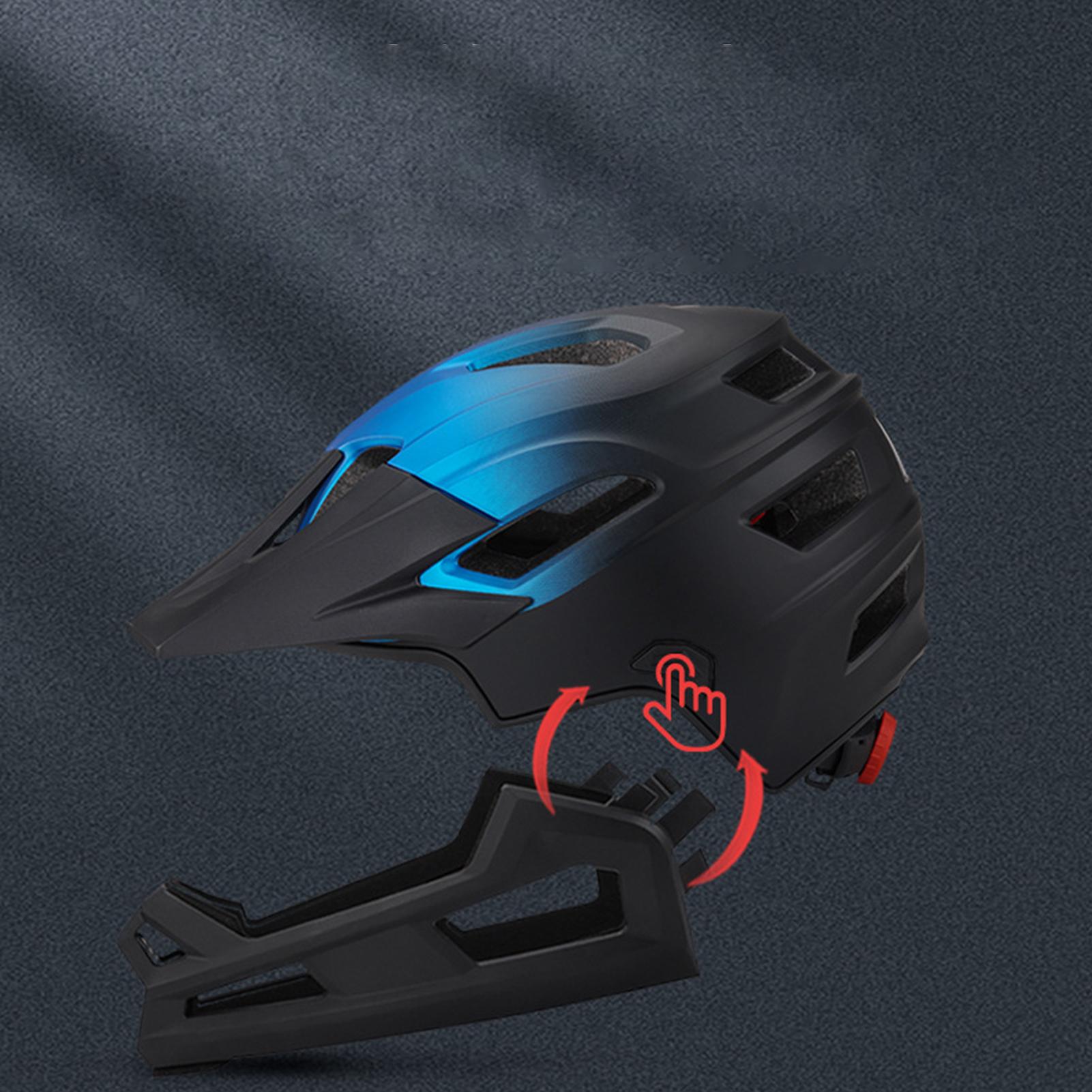 Detachable Full Face Bicycle H – Mountain Biking Helmet Kids Bewertung und Preis