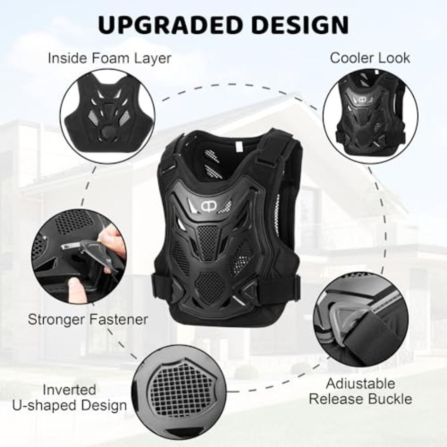Dirt Bike Gear - Youth Motorcy – Mountain Biking Chest Protector Bewertung und Preis