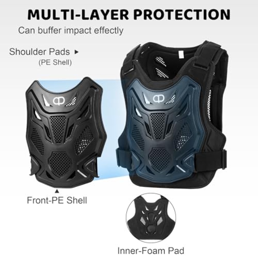 Dirt Bike Gear - Youth Motorcy – Mountain Biking Chest Protector Bewertung und Preis